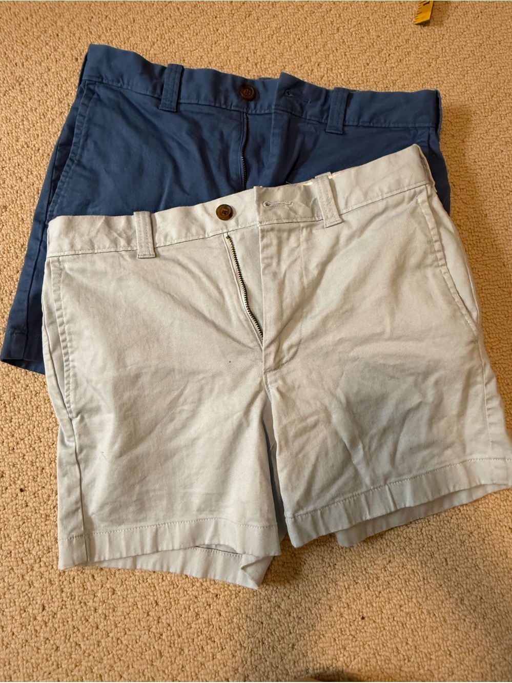 J. Crew Light Blue 5" Inseam Cotton Shorts 2 pairs
